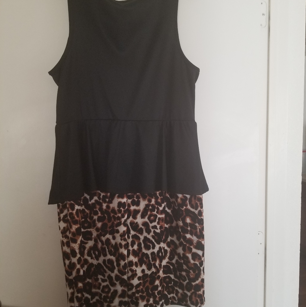 3x peplum dress
